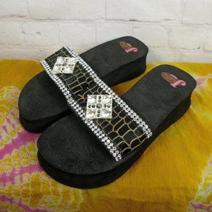 Justin Boots Flip Flops